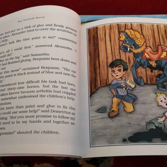 The Fortieth Horse Children's Book - Picture 3 of 6